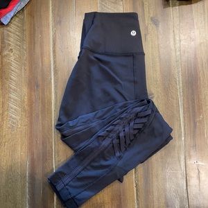 lululemon Wunder Under Pant BRAIDED MESH